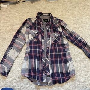 RAILS Plaid Button-Up flannel Shirt SIZE SMALL